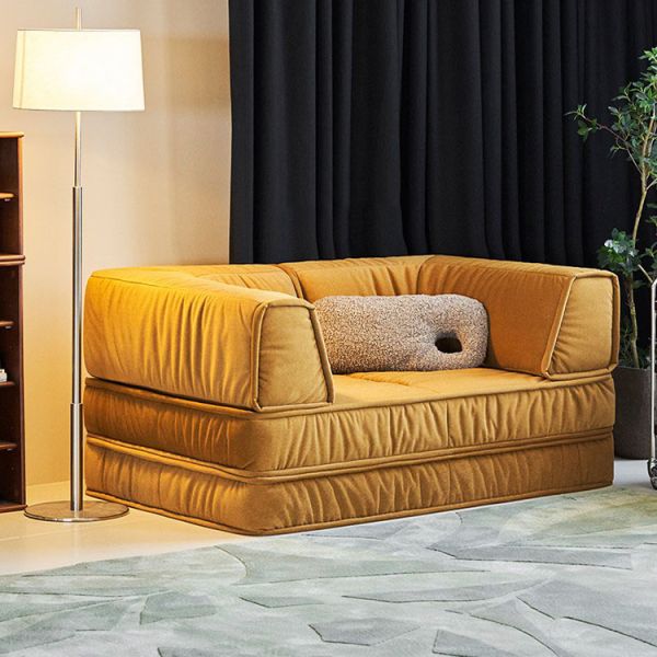 MOYI Compressed Sofa Vacuum Roll Packed in Box Fabric Sponge Compression Sofa Set for Living Room Direct Factory