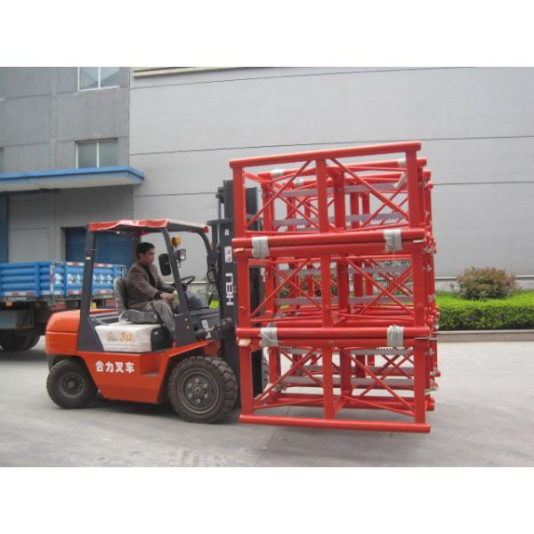 Mast Building Construction Hoist Parts Customized Color Painting