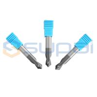 Revestimento durável de 2 flutes de carburo de 50 mm Altin / TiAln / Tisin