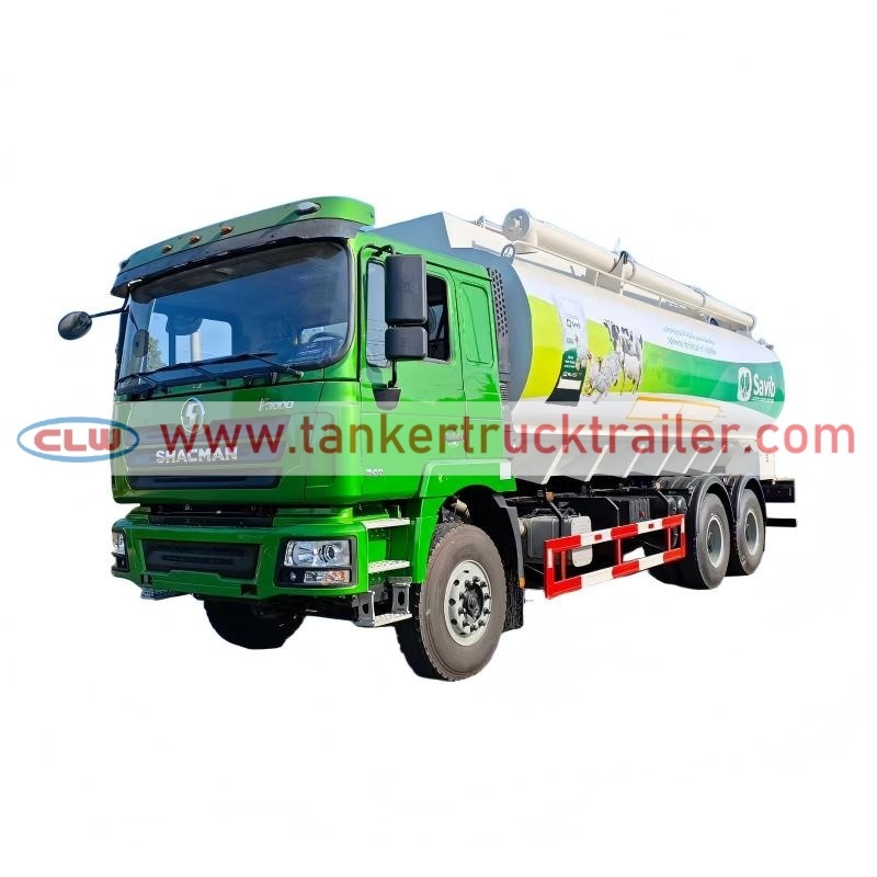 Shacman 6x4 20Ton 40CBM Bulk Animal Feed Transport Truck