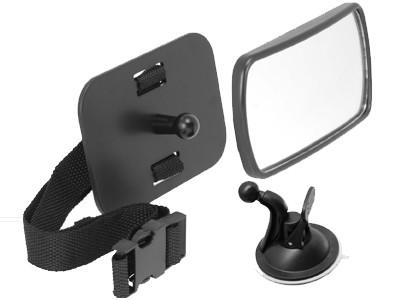Dual Function Car Mirror Baby Rear Facing Seat ABS Back Acrylic Face