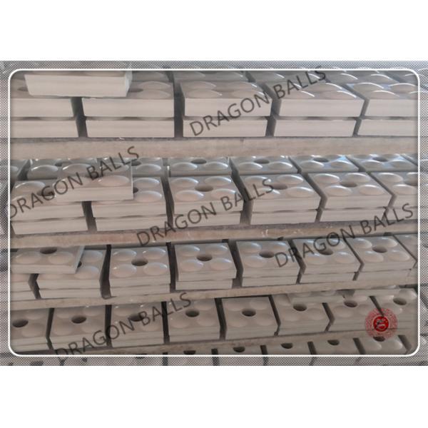 High Alumina Ceramic High Temp Fire Brick For Cement , CE ISO Certification