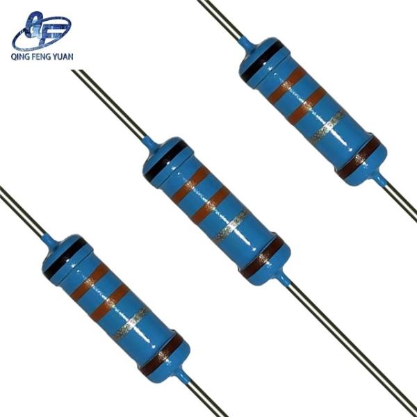 2W metal film resistance 1% pentachrome ring 1K 10K 100 ohm 2.2K 22 220 4.7K 47 470 ohm