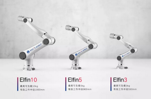6 Axis Robot Arm Of HAN's Mig Welding Robot  Clamping Jaw And Cobot Robot