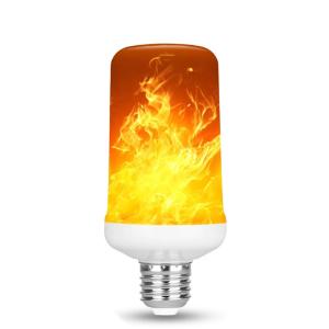 3W E27 Flicker Flame Night Light Bulbs For Christmas Decor