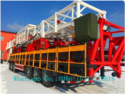 o caminhão da profundidade de 4000m montou o equipamento de broca/o equipamento ZJ40/2250CZ perfuração do poço de petróleo