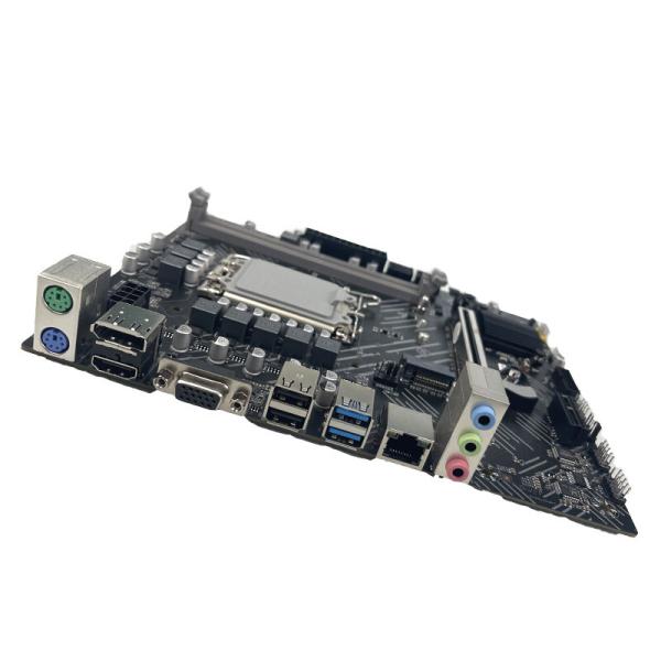 PCWINMAX H610 LGA 1700 Socket DDR5 avec une seule fente M.2 Micro ATX PCIe 4.0 carte mère de jeu