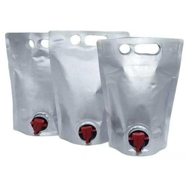 Алюминиевая фольга стоит вверх мешок с напитком вина кофе оливкового масла Spout 1l 2l 3l 5l