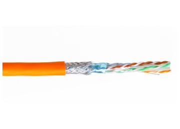 8.0mm SFTP Network Cable Ethernet CAT 6a SFTP 4P 23AWG