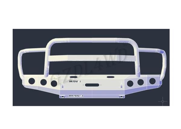 Toyota Tundra Steel Ext Cab Grille Guard Pickup Frontier Xtreme Front Bumper