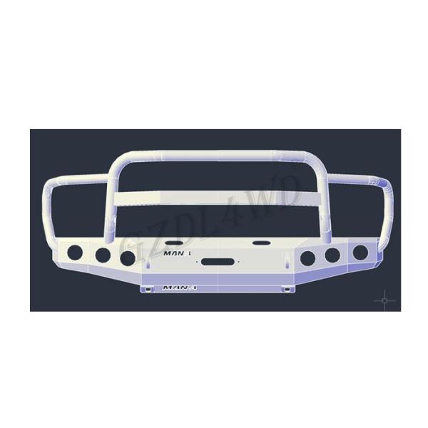 Toyota Tundra Steel Ext Cab Grille Guard Pickup Frontier Xtreme Front Bumper