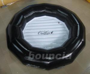 2.8m Outer Diameter Small Inflatable Water Pool With 0.9mm PVC Tarpaulin
