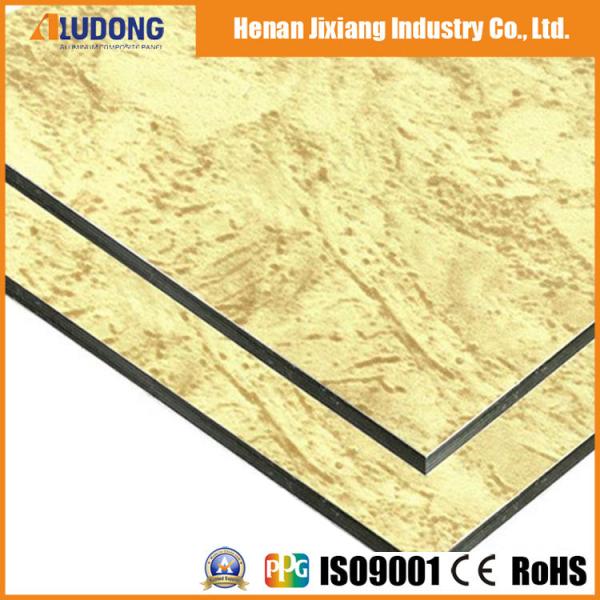 Golden Supplier Marble Grain Acp Sheet Exterior Wall Cladding, Durable Natural Stone for Villa Hotel Building Facade Decoration