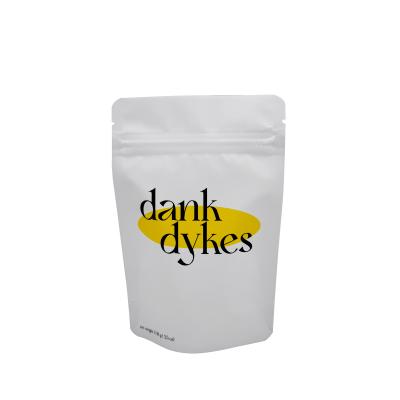 Small Batch 3.5g 4x5'' Custom Printed Stand Up Mylar Bags Resealable Zipper Pouch Bags