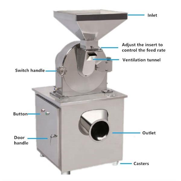 160 KG Weight Rice Chilli Salt Sugar Tea Spice Pepper Flour Mill Coconut Crusher Grinder Grinding Machine