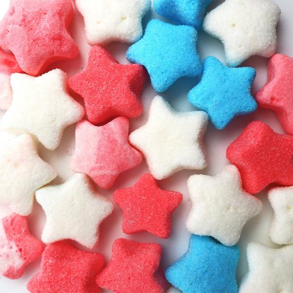 Japanese Star Gummies Fruity Lyophilization Sweets Freeze Dried Candy Halal Certificate