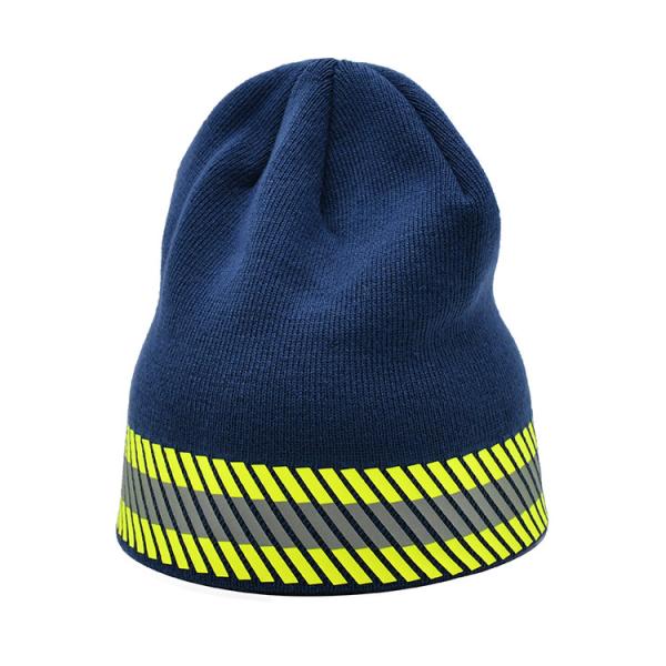 Breathable Acrylic Polyester Knit Beanie Hats Winter Accessories