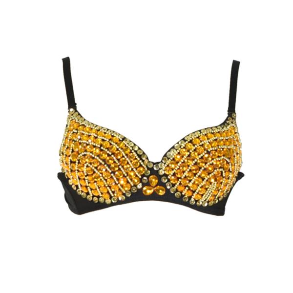 Unique Sexy Night Club Clothes Full Coverage Bras With Spikes , Ladies Club Wear Silver Studded Bra