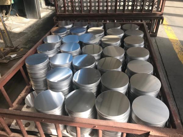 Grande disco de alumínio do diâmetro 80mm 1000mm para mercadorias da cozinha
