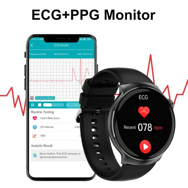 HS40 OEM Multifunction Smart Watch Digital Sports High Resolution TWS 2 In1