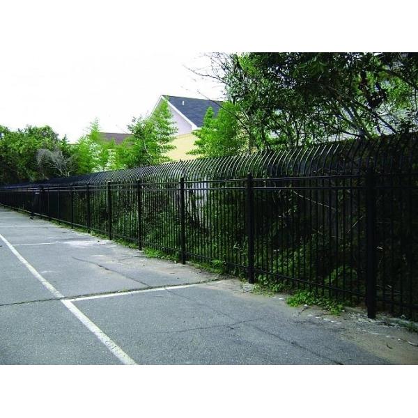 Погружение металла сада евро гальванизировало пластиковый покрытый чугунный ограждать сада