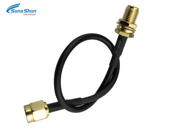 Coaxial RF Cable Assemblies SMA Plug - RP-SMA Jack RG174 50 Ohm Car Radio