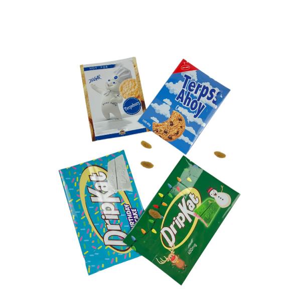 Custom Printing Aluminum Foil Protein Bars Packaging Sachet Food Grade Nuts Chocolate Bar Packing Small Plastic Bag