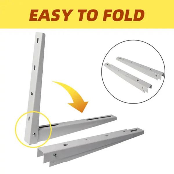 Indoor Outdoor Aircon Bracket Air Conditioner Wall Bracket 200Lbs