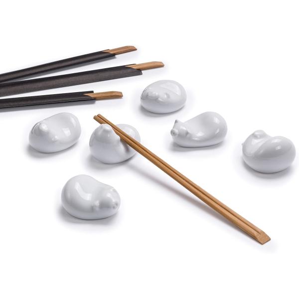 Carbonized Bamboo Chopsticks 21CM 4.8MM Eco-Friendly Disposable