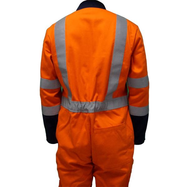 Оранжевое пламя FR военно-морского флота - прозодежды retardant масла Workwear CN88 12 Coverall устойчивые