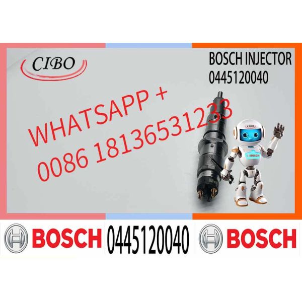 Factory New Diesel Engine Fuel Injector Assembly 65.10401-7001C 0445120040 0445 120 040 0 445 120 040 with More Models