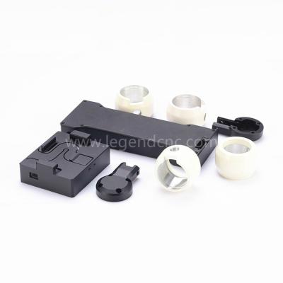 OEM CNC Turned Machined Plastic Components POM PTFE PMMA PEEK Material