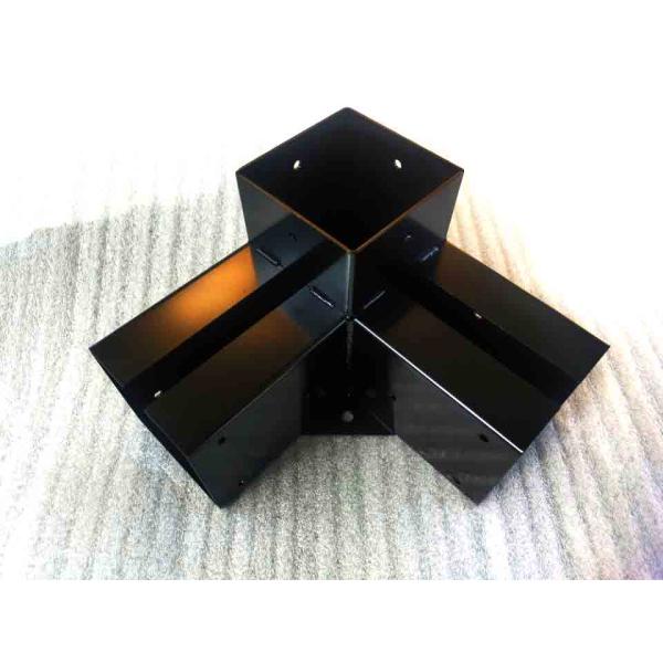 Standard Awning Post Support Wood Connector Extension Steel Pergola Rafter Bracket Single-side