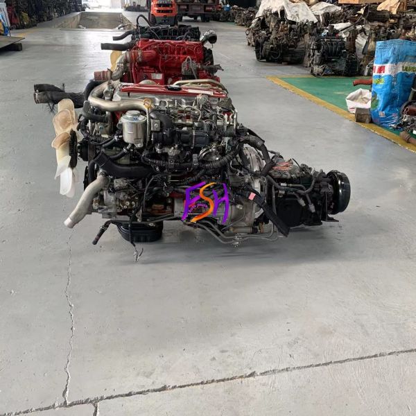 N041T Hino Motors Japanese Used 4-cylinder Diesel Engine Assembly Euro 4 for Medium-duty Trucks