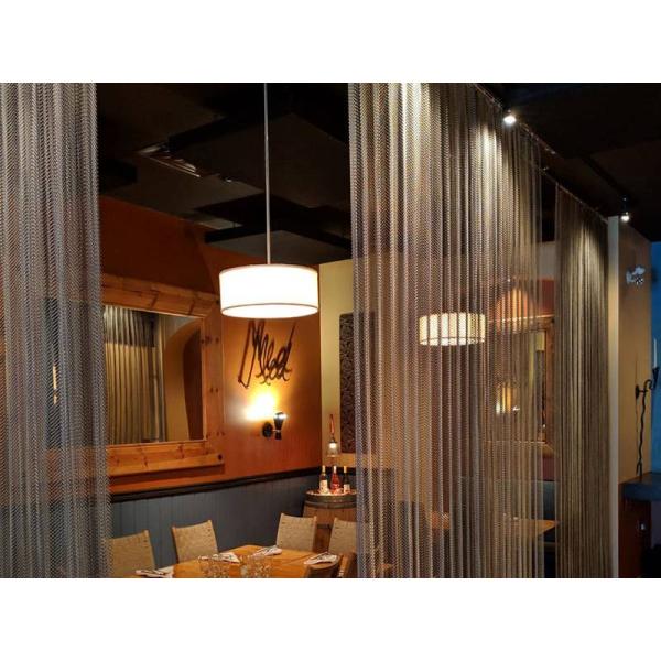 1.0 мм Диаметр проволоки Алюминиевая металлическая катушка Драконные шторы Внутренние декоративные сетки для домов и отелей