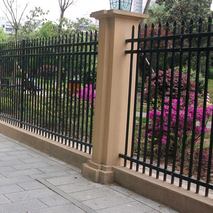 Sécurité lourde galvanisée et en poudre revêtue panneaux de clôture en acier corten