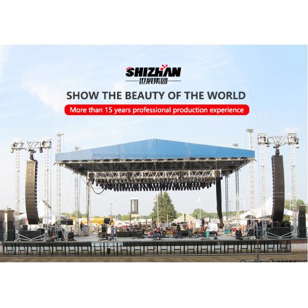 Этап 290*290mm концерта ферменной конструкции света этапа квадрата F34