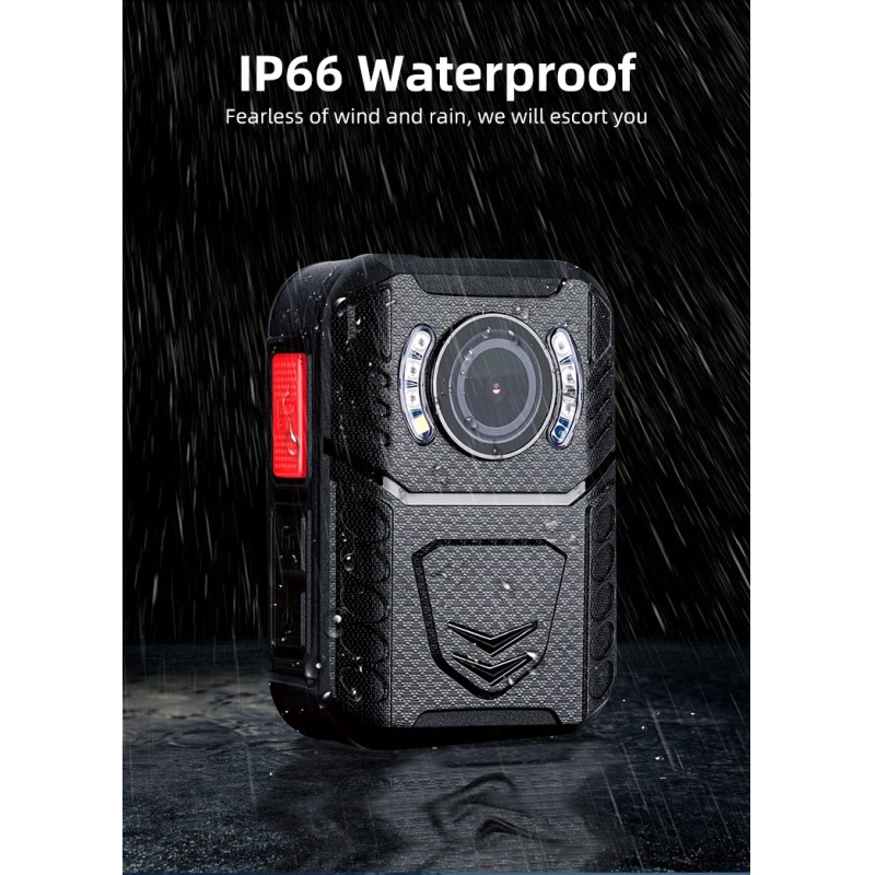 OEM/ODM 1512P QHD Body Cameras IR Night Vision Portable Body Wearable Cameras With 2.0 Inch Screen and GPS for Security Guard