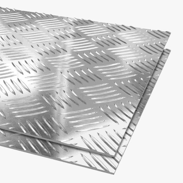 Professional Customization 3003 3004 3005 3105 3A21 Aluminum Checker Plate Sheet 2 bar Aluminium Checkered Plate