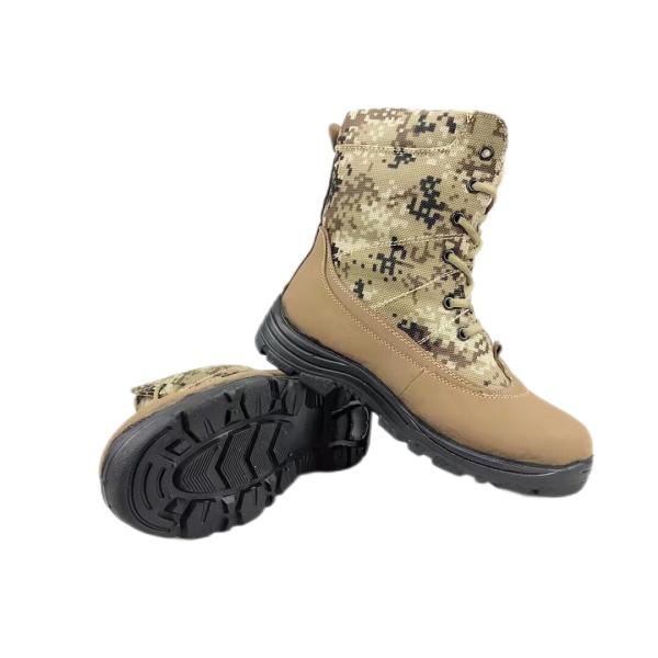 Mens Camouflage Military Training Boots Waterproof Breathable
