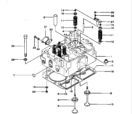 6127414113 6127414214 S4D155-4 válvula de escape de la toma 6127-41-4113 6127-41-4214