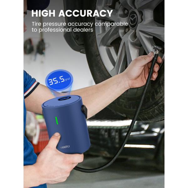 2022 A05 150PSI Rechargeable Electric Portable Tire Inflator for BMW Car and Bicycle