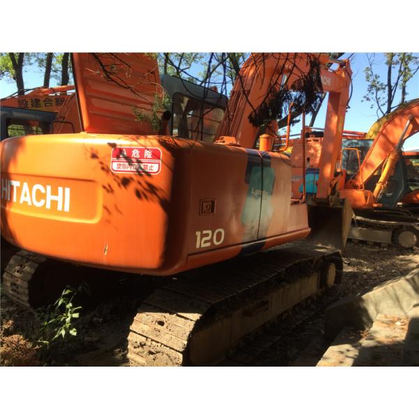 11T weight Used Crawler Excavator Hitachi EX120 A-4BG1T engine with Original Paint