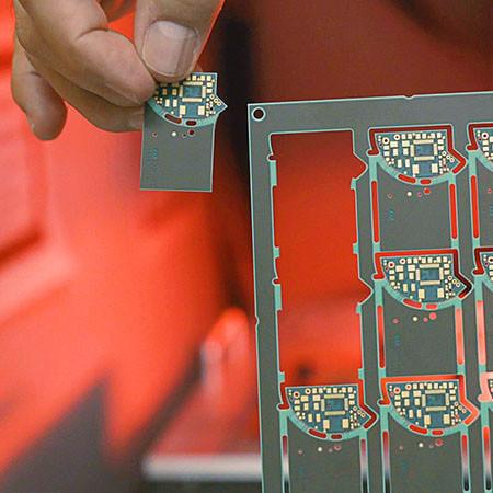 FPC Cover Film Coating Laser Cutting Machine 400x400mm Processing