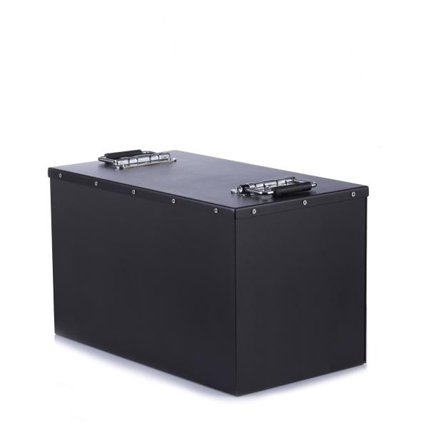 Paquet solaire de batterie rechargeable des voitures électriques 100Ah 24V de