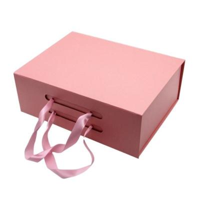 Custom Logo Cosmetic Packaging Box Folding Magnet Make Up Gift Box