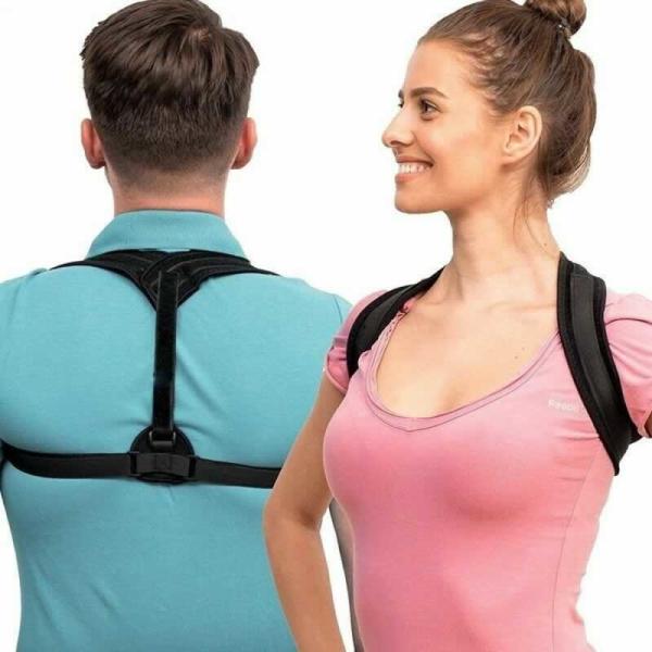 Adjustable back support brace belt stretcher straightener magnetic body posture corrector shoulder Posture Corrector