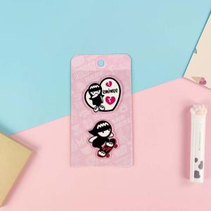 Горячий расплавьте стикеры Kawaii слипчивого геля воды стикеров мультфильма оживленного тучные