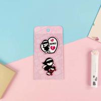 La bande dessinée adhésive de fonte chaude a animé les autocollants gonflés de Kawaii de gel de l'eau d'autocollants