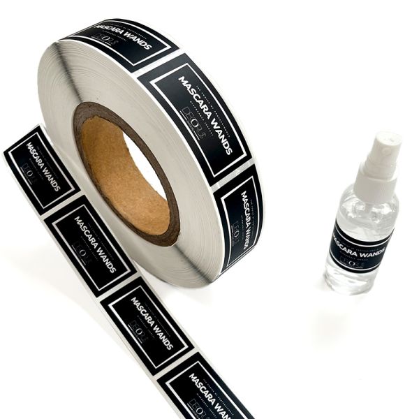 New Design Custom Adhesive Printing Cosmetics Packaging Labels Waterproof Small Business Stickers